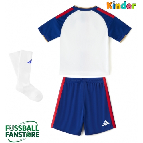 Olympique Lyonnais Replik Heimtrikot Kinder 2026-27 Kurzarm (+ Kurze Hosen)